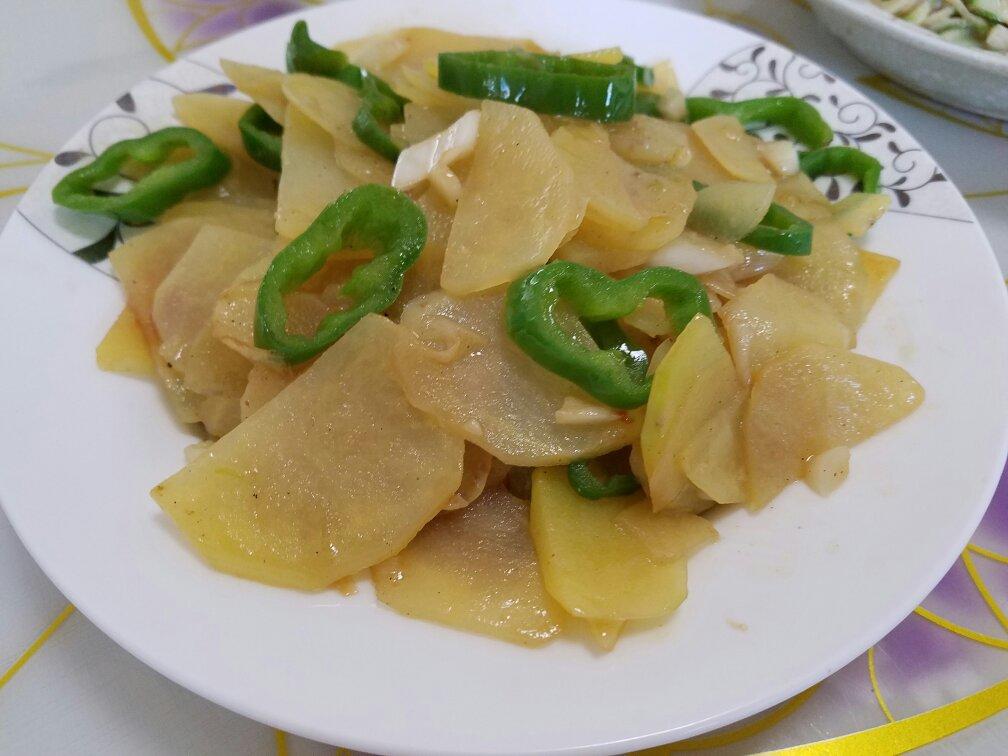 家常炒土豆片