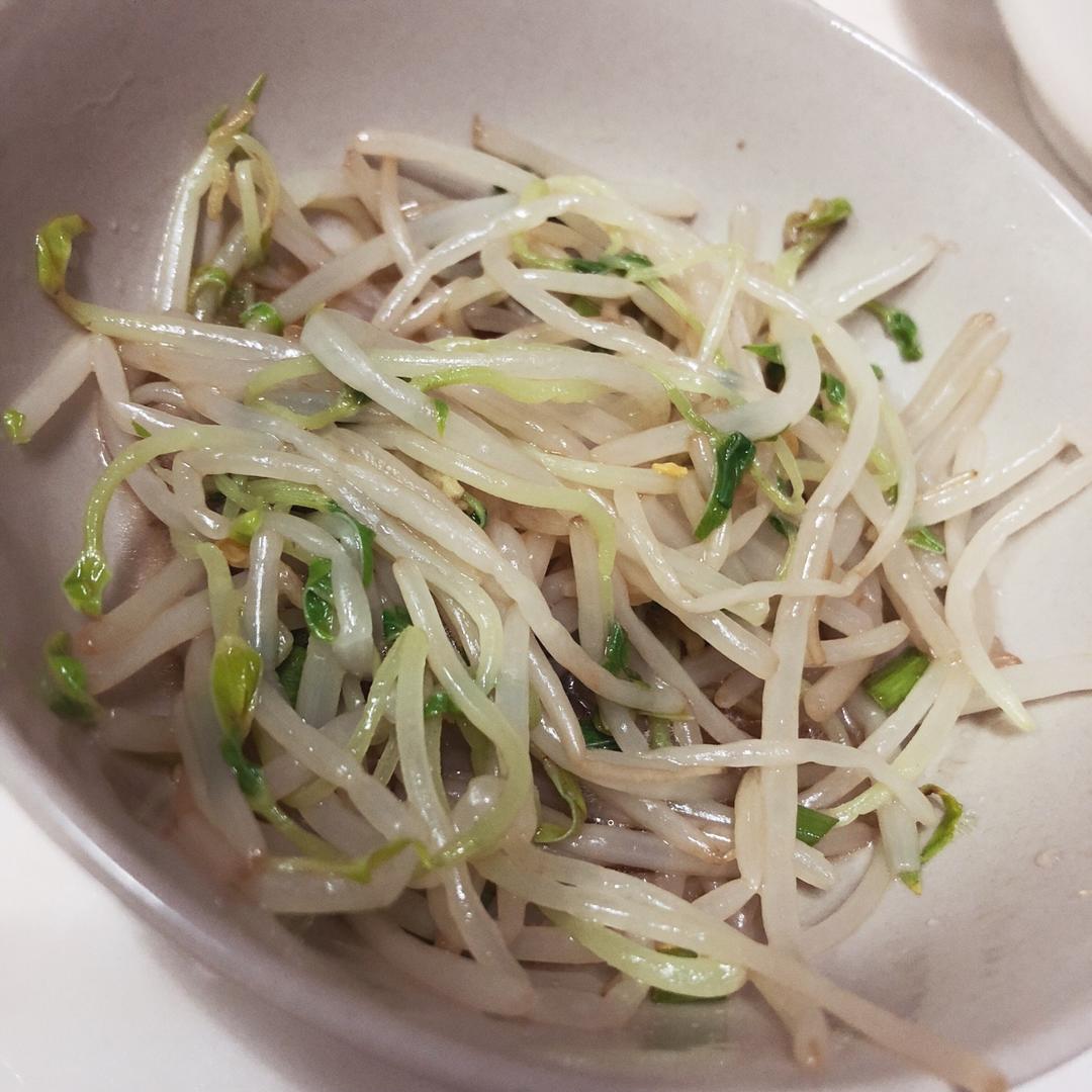 凉拌豆芽
