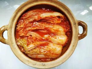 韩式泡菜拌饭万能酱自制辣白菜的做法 步骤12