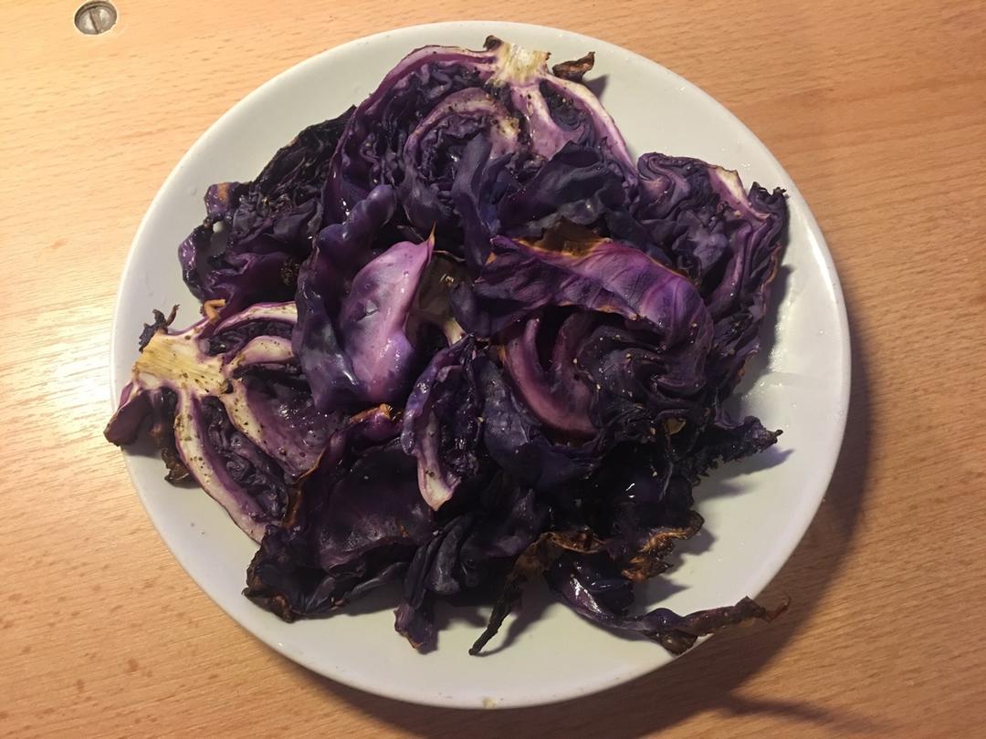 【健康三餐】香烤紫甘蓝