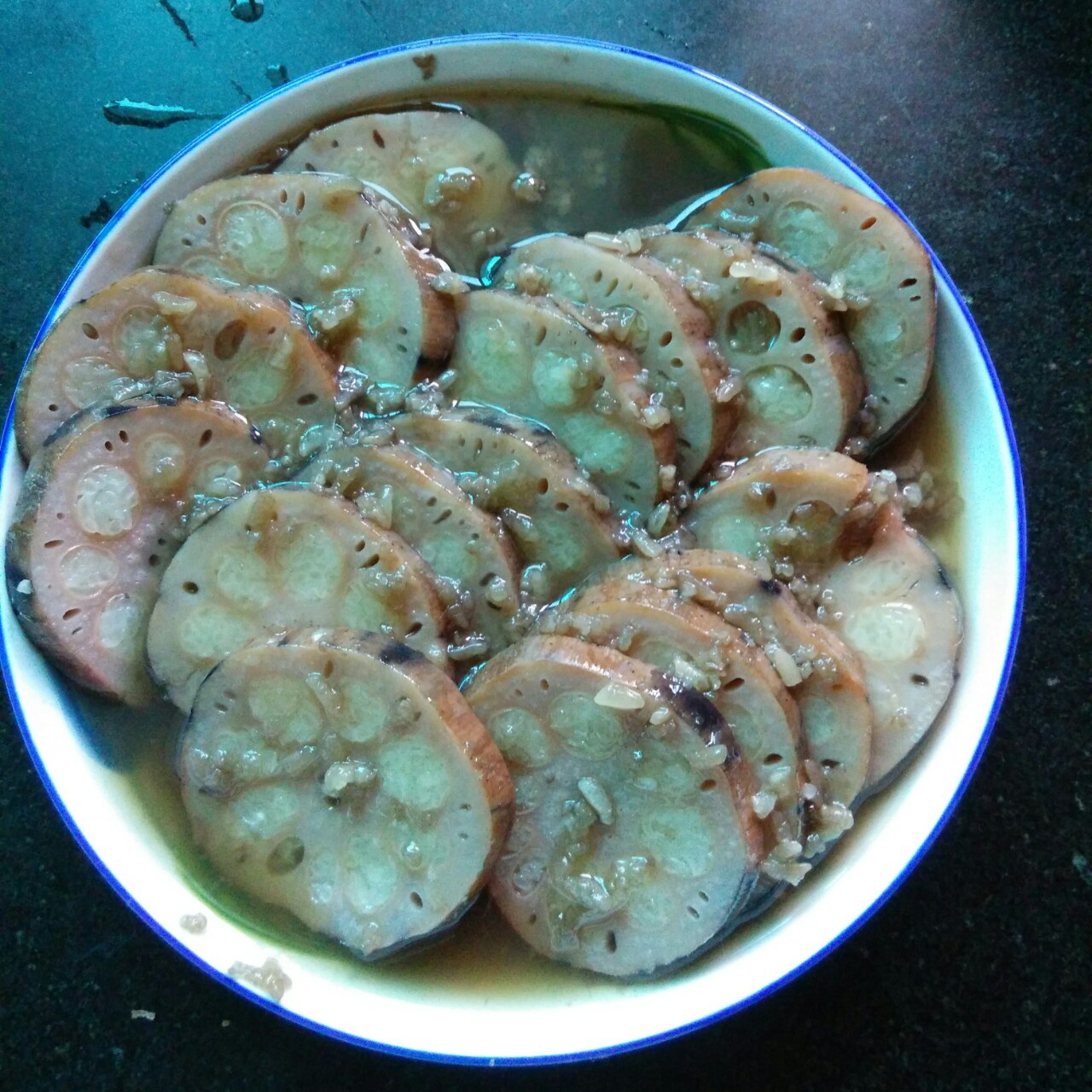 桂花糯米藕