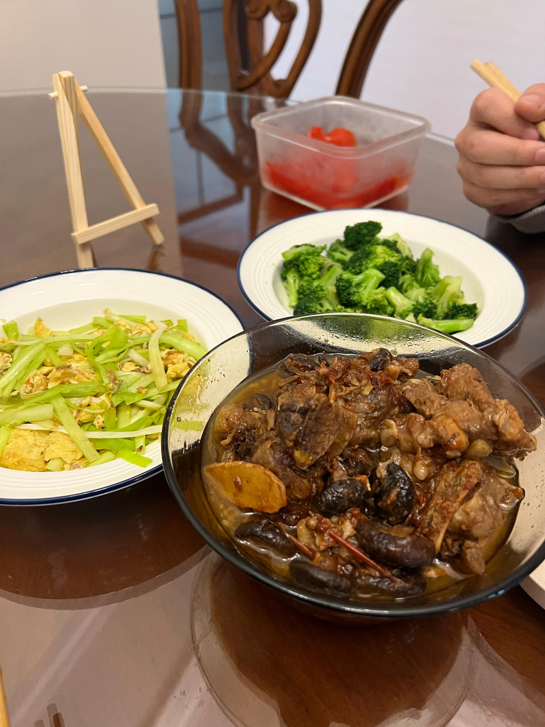 韭黄炒鹅蛋