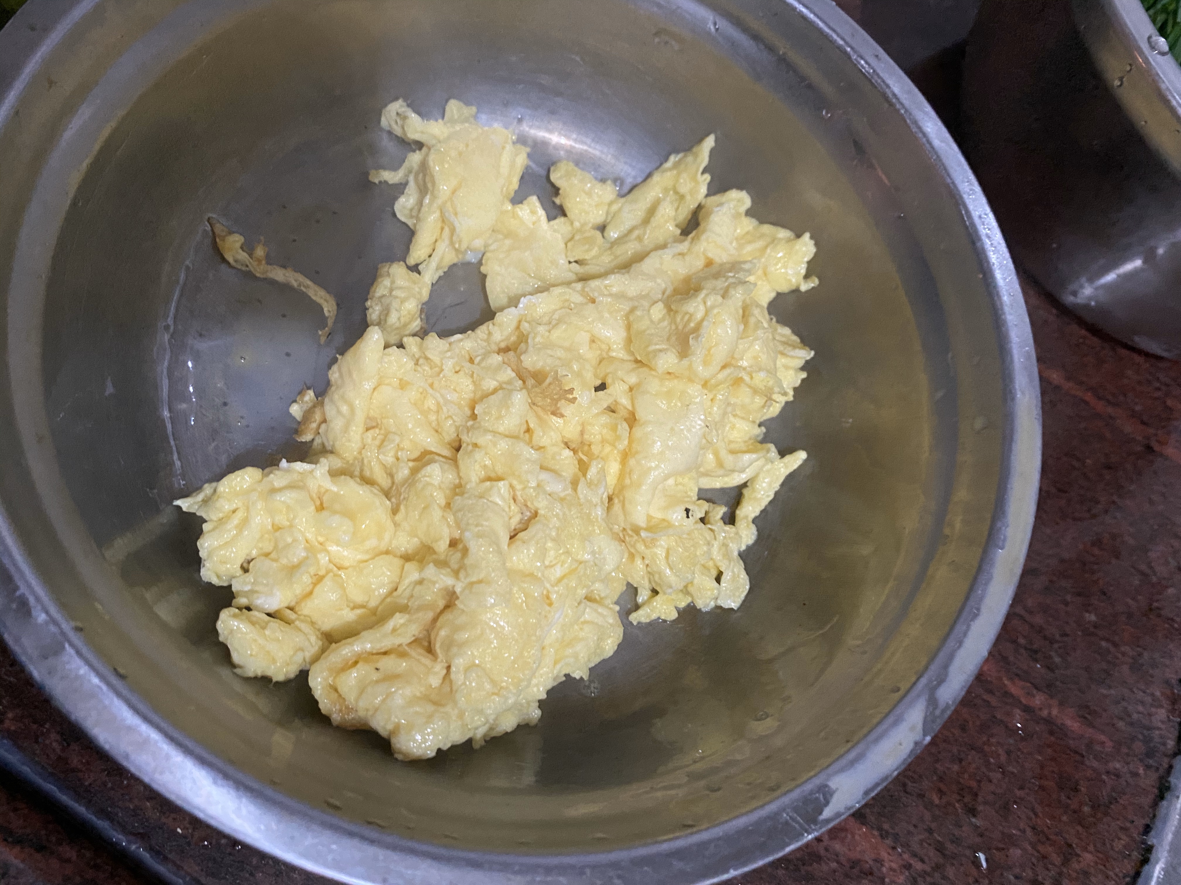 妈妈种的荞头之荞头炒蛋的做法 步骤8