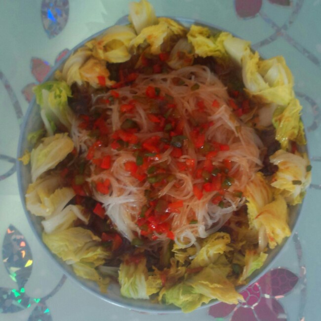 蒜蓉粉丝娃娃菜