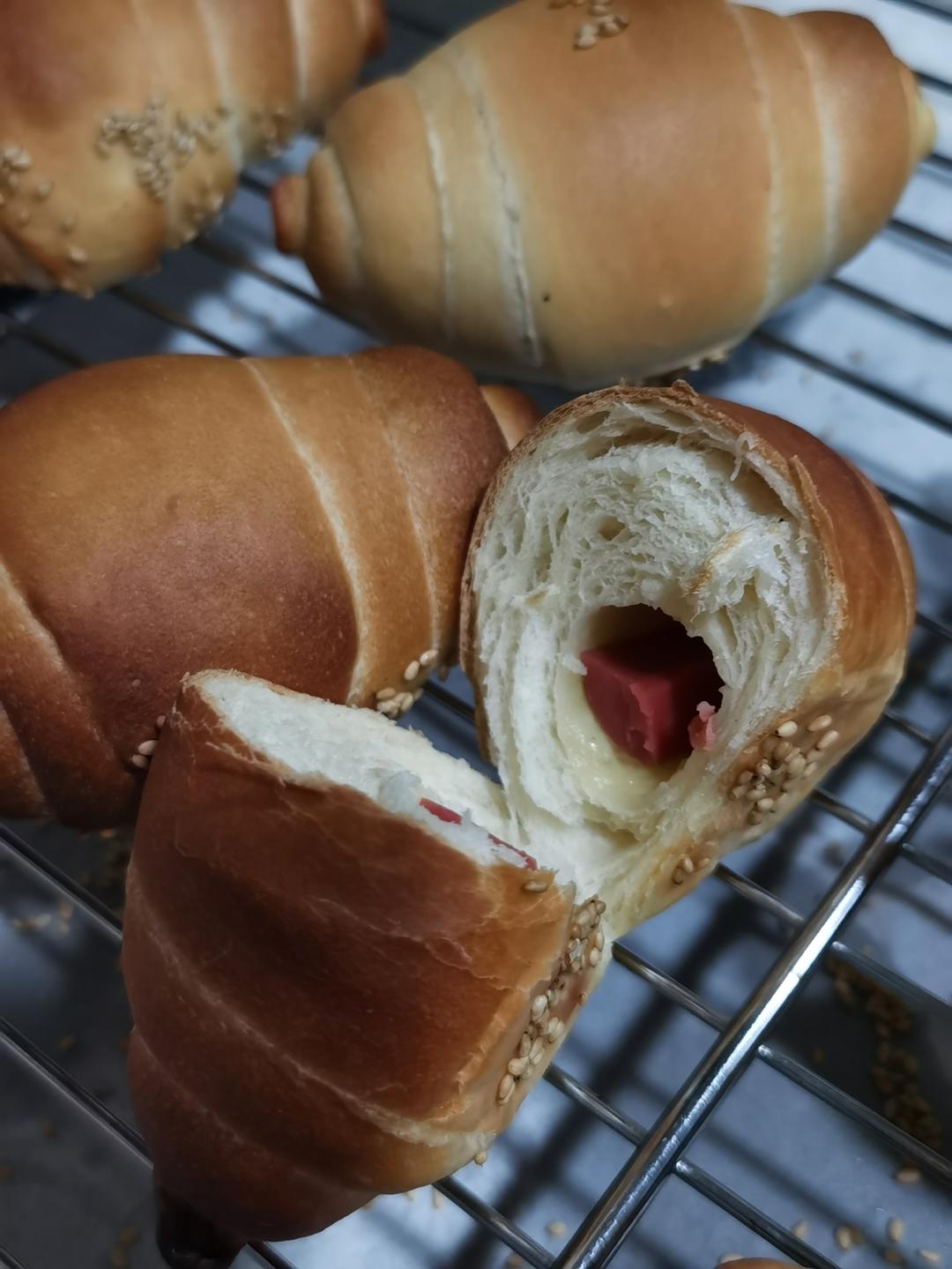 日式海盐面包卷