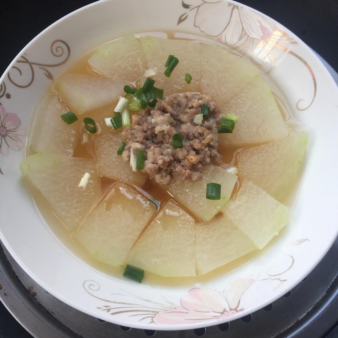 肉末蒸冬瓜