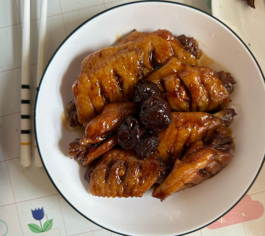 话梅可乐鸡翅