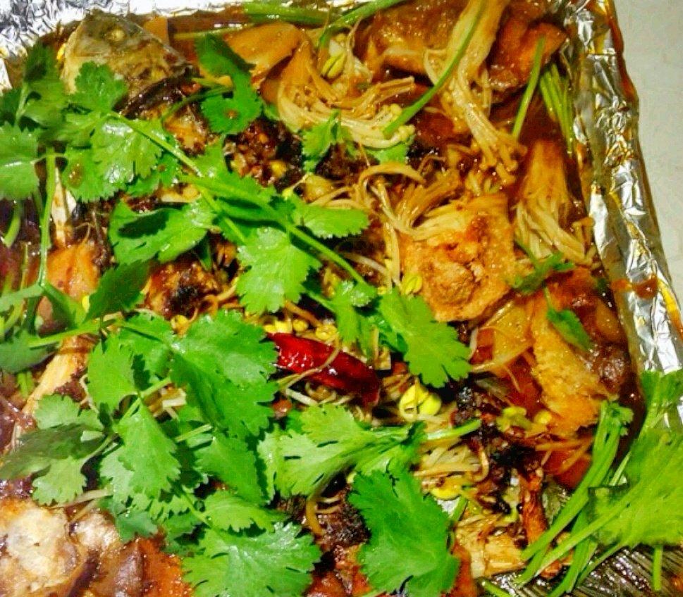 ㊙️🔥家庭版‼️香辣烤鲈鱼【北鼎烤箱食谱】