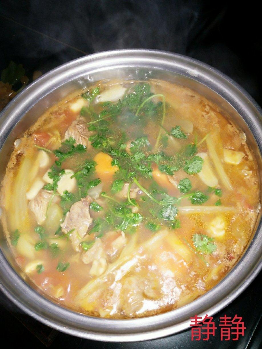 老丁的私房菜-番茄牛腩煲