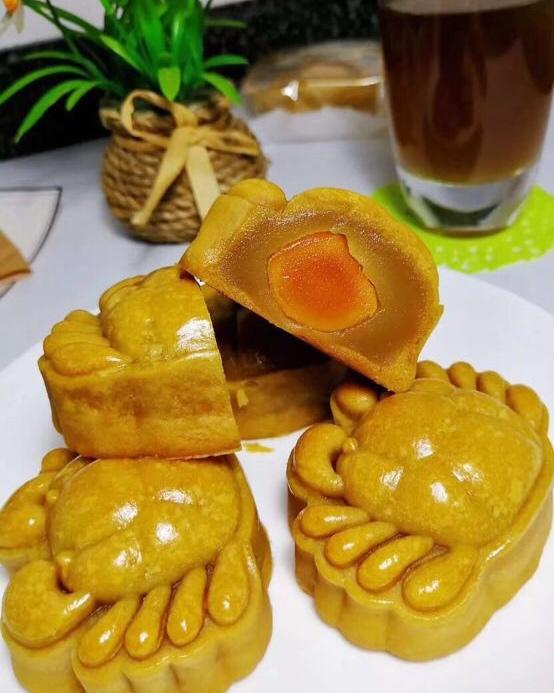 老式月饼(五仁/莲蓉蛋黄馅)