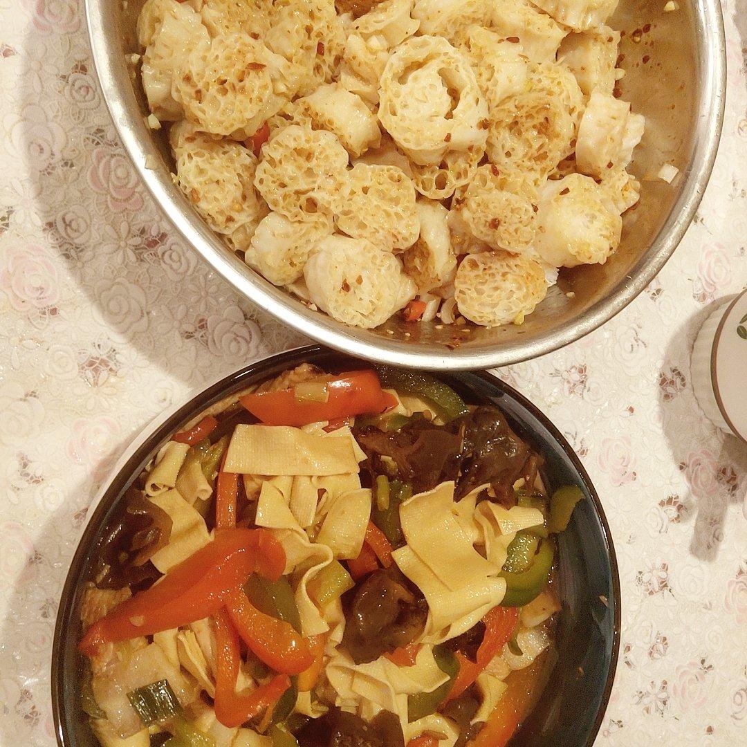简单的网红吸汁面藕