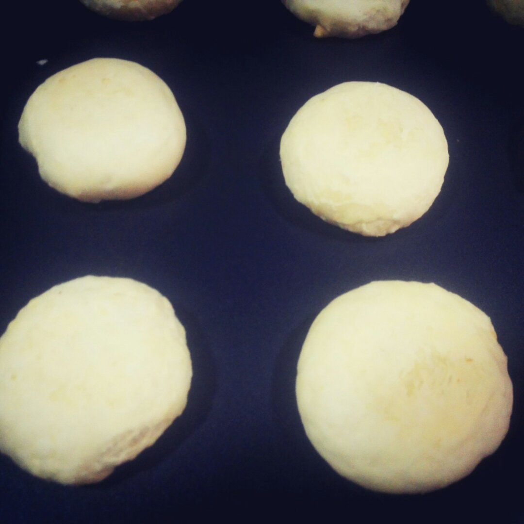 酥皮绿豆饼   酥得掉渣渣