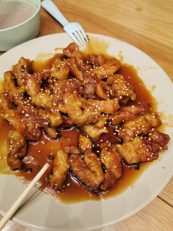 在家也能做大菜之4~“糖醋里脊”