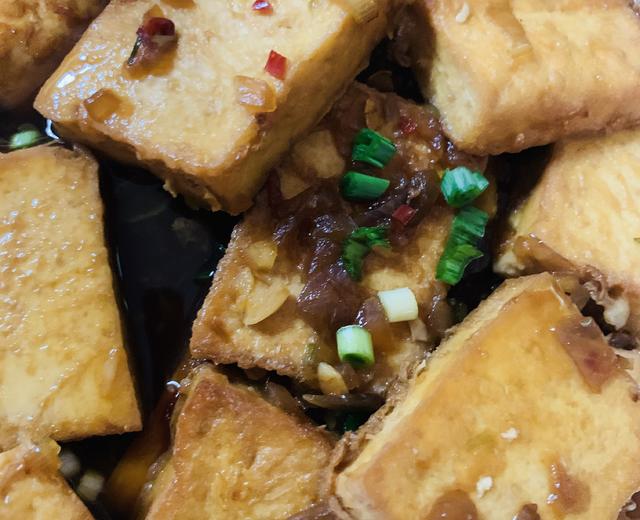 超级下饭的香煎豆腐的做法