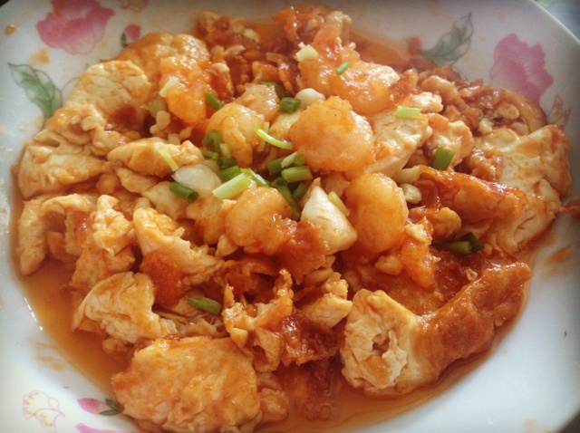 鲜虾番茄豆腐