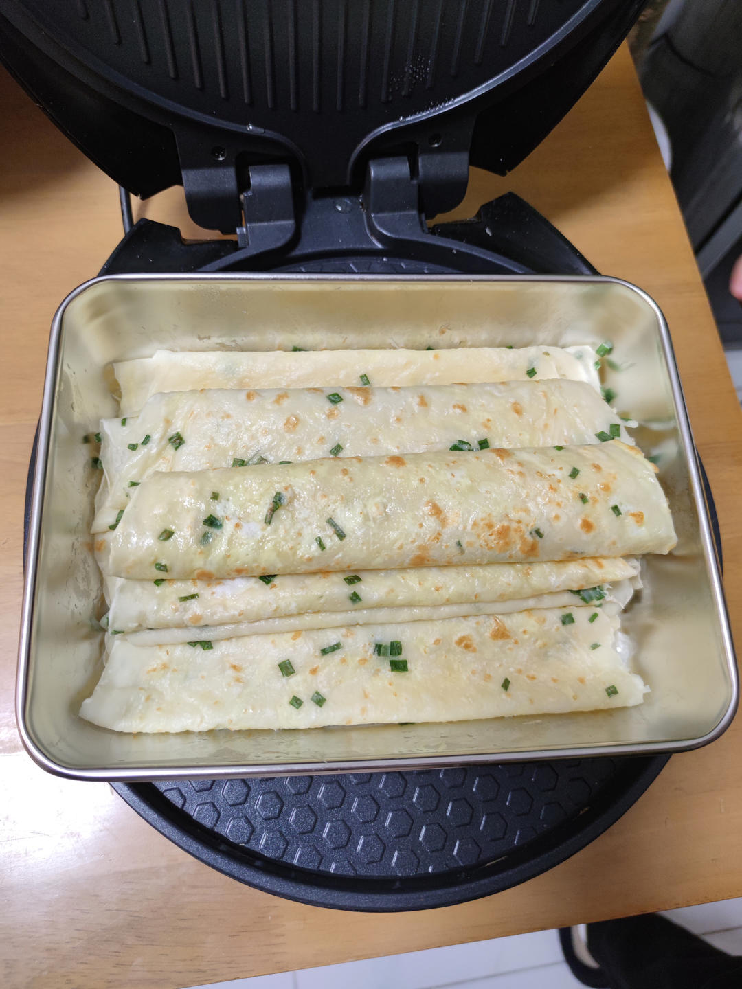 开学营养早餐鸡蛋饼 快手面食 柔软劲道 手不沾面 附细节视频详解