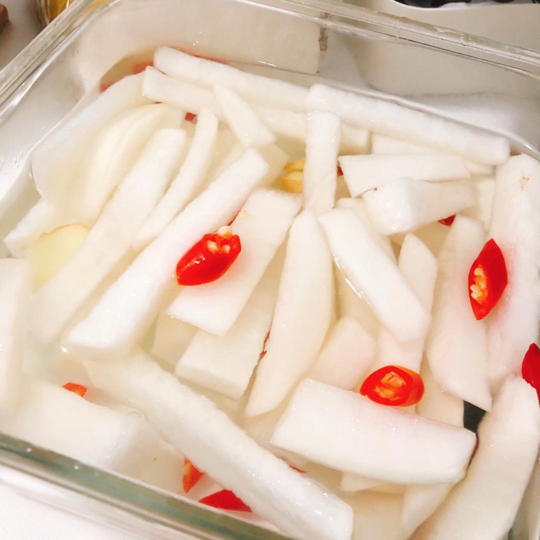 夏天必备，爽口泡萝卜
