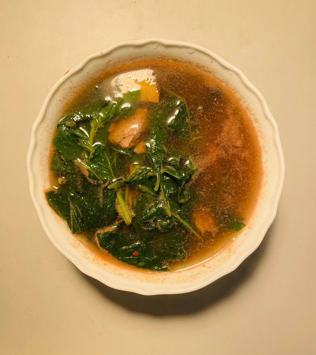 枸杞叶三及第汤  | 只需早起，就能找到故乡