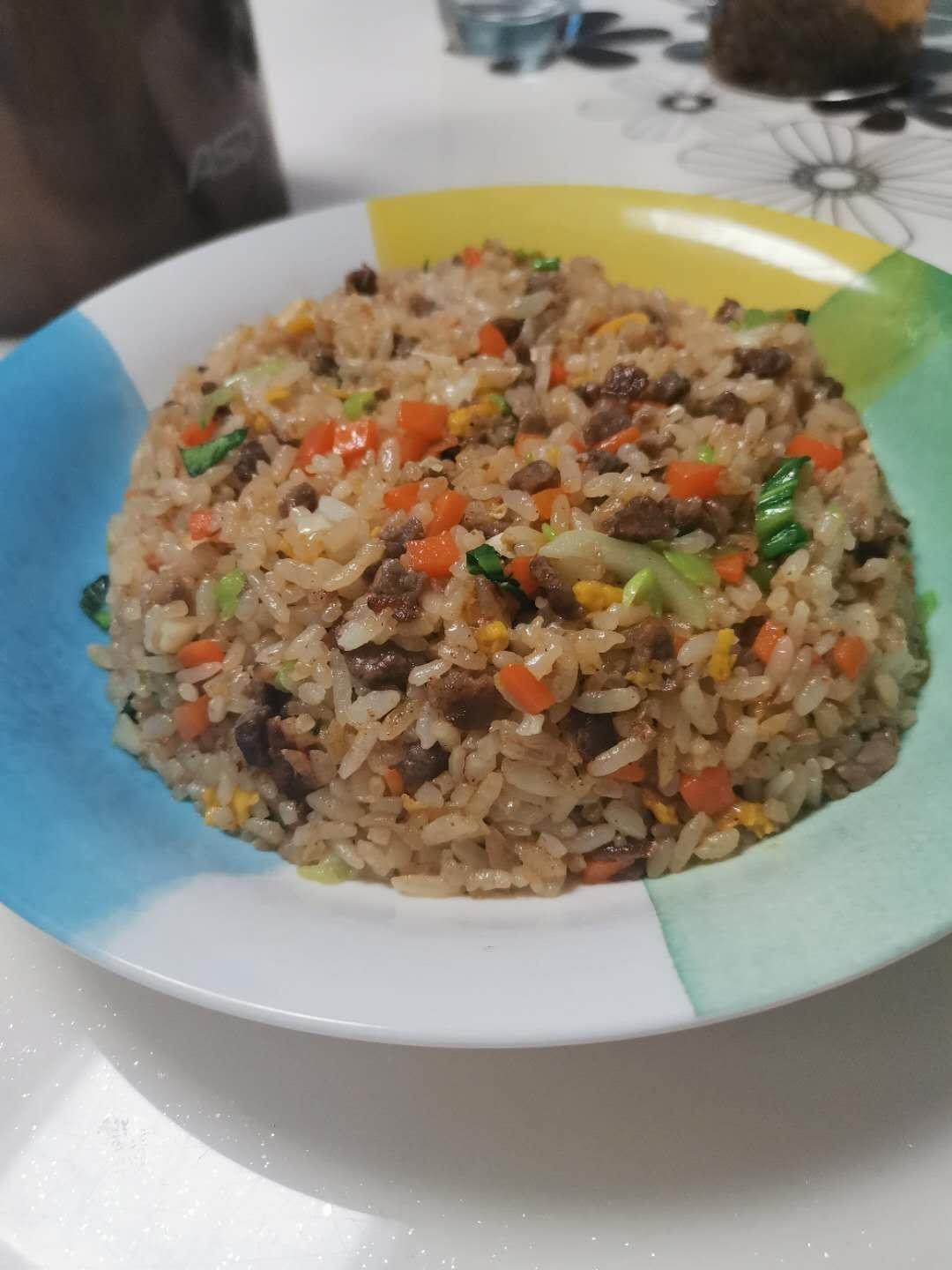 黯然销魂牛肉炒饭