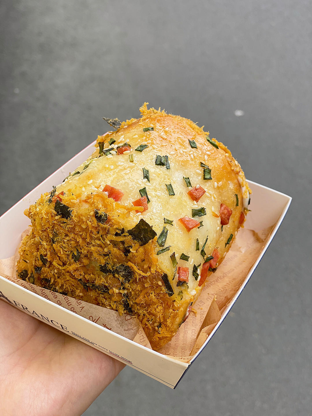 回忆的味道---肉松面包卷