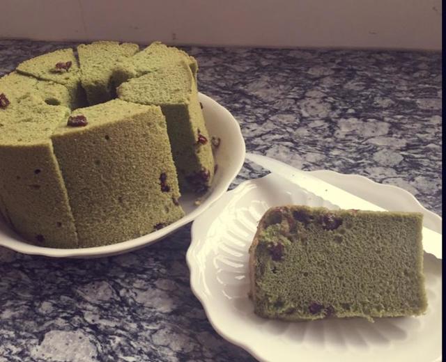 抹茶戚风蛋糕的做法