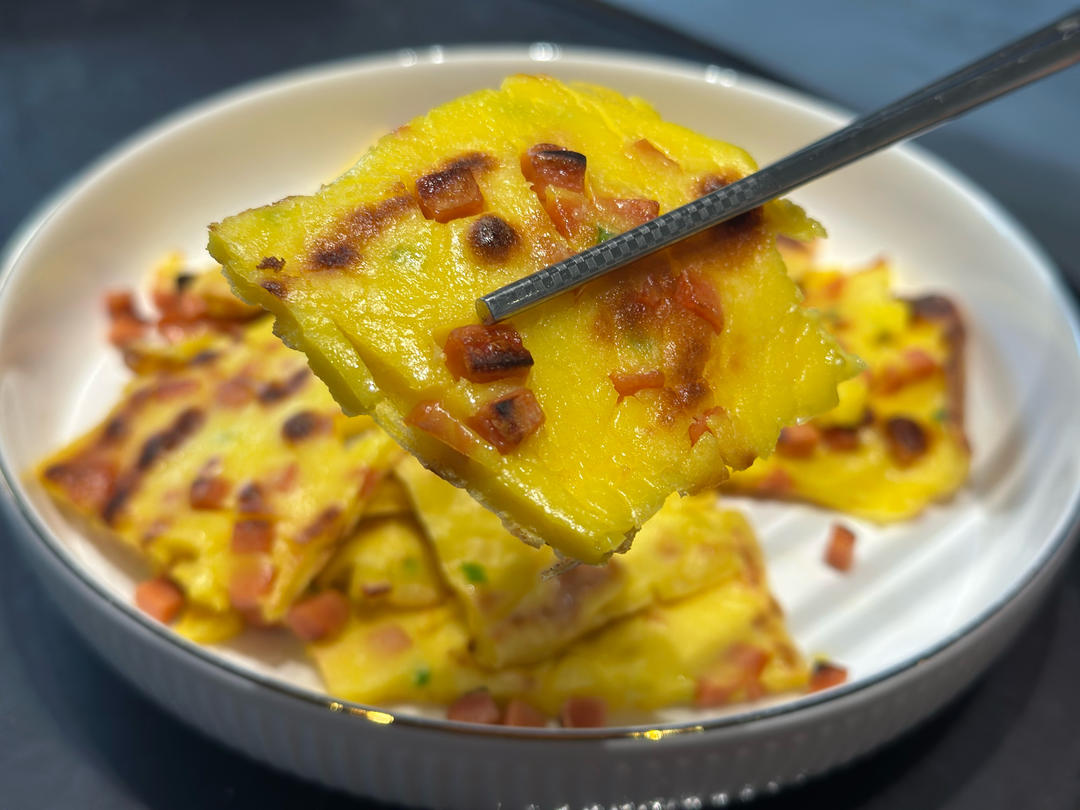美味鸡蛋饼的做法