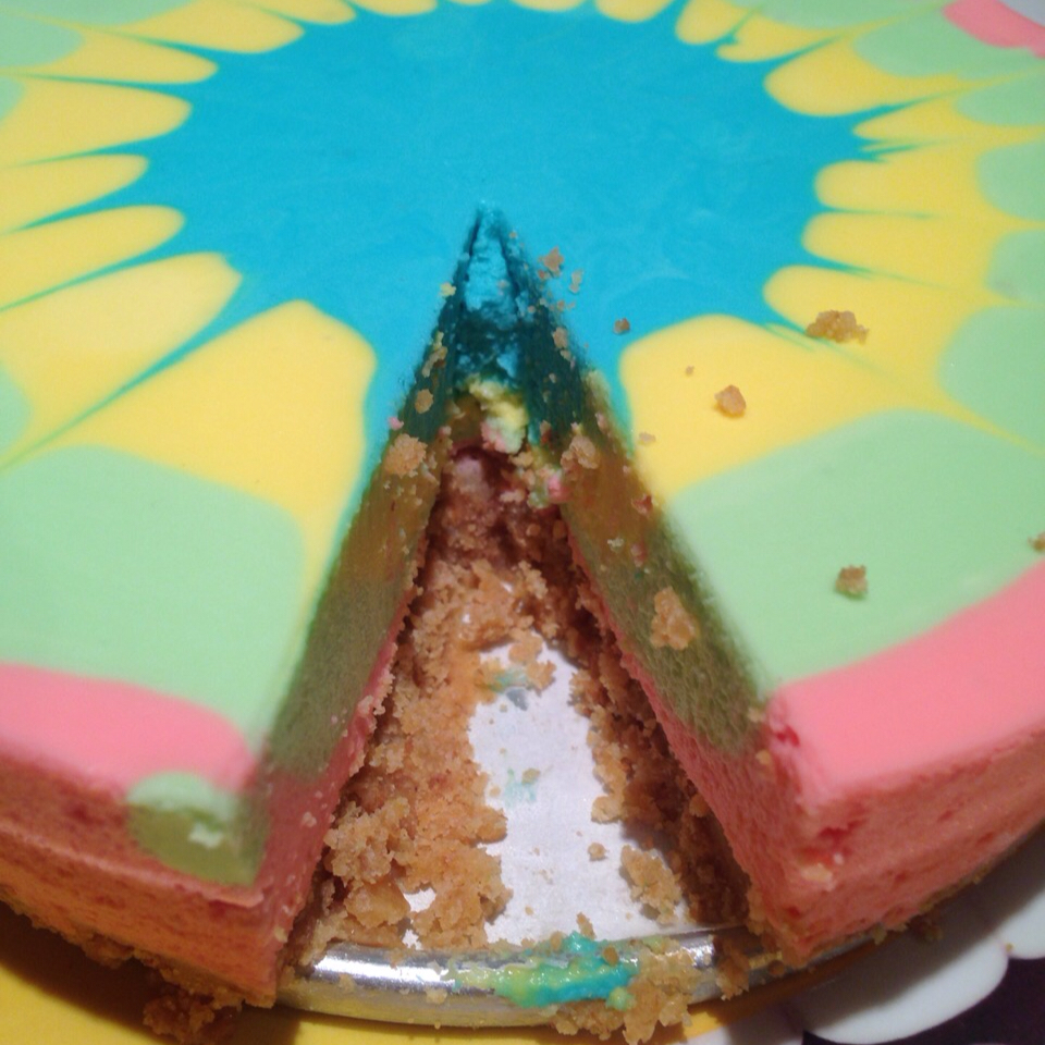 Bakingpie-彩虹慕斯蛋糕