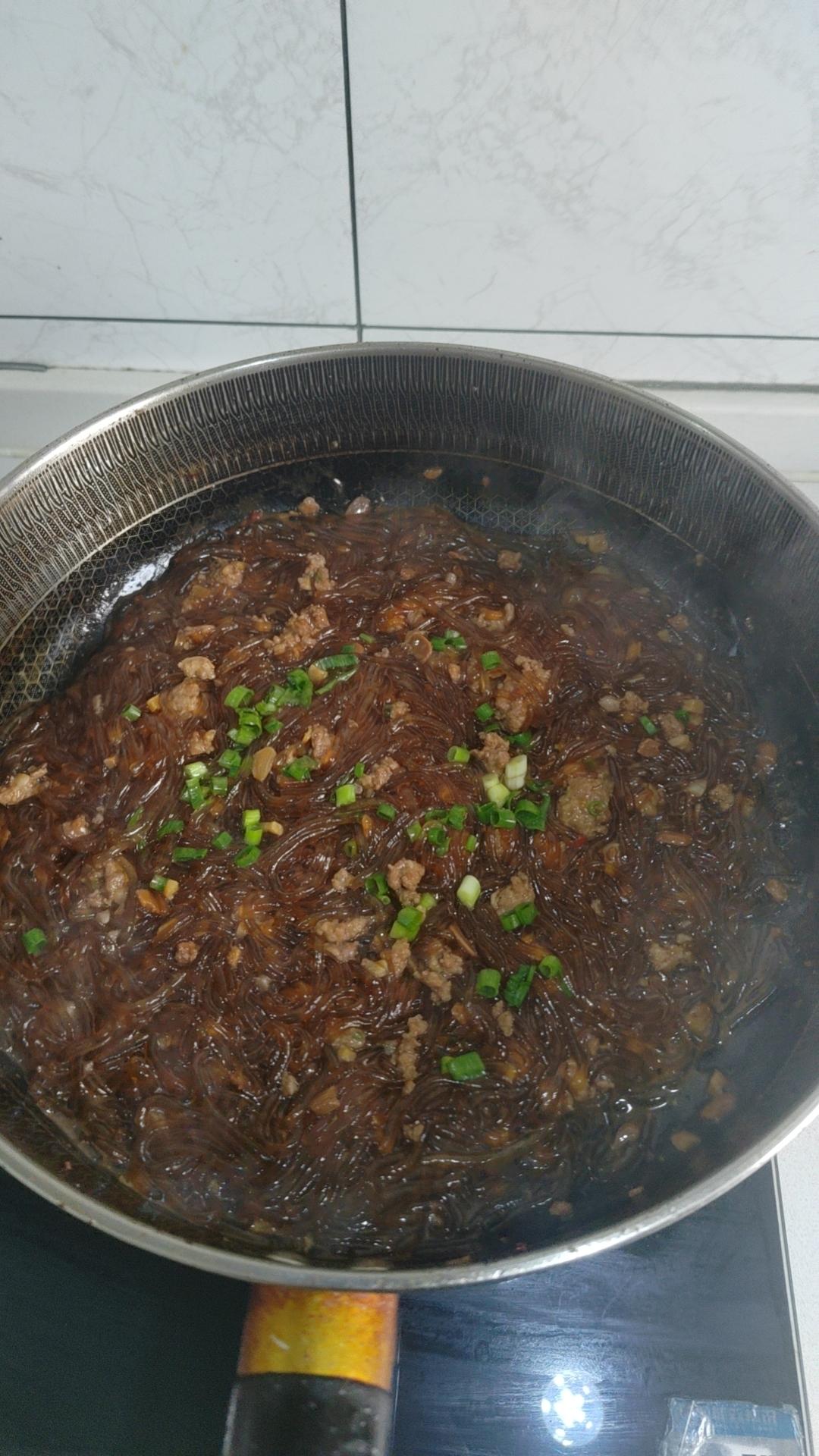 蚂蚁上树(肉末炒粉丝)超下饭‼️十分钟搞定