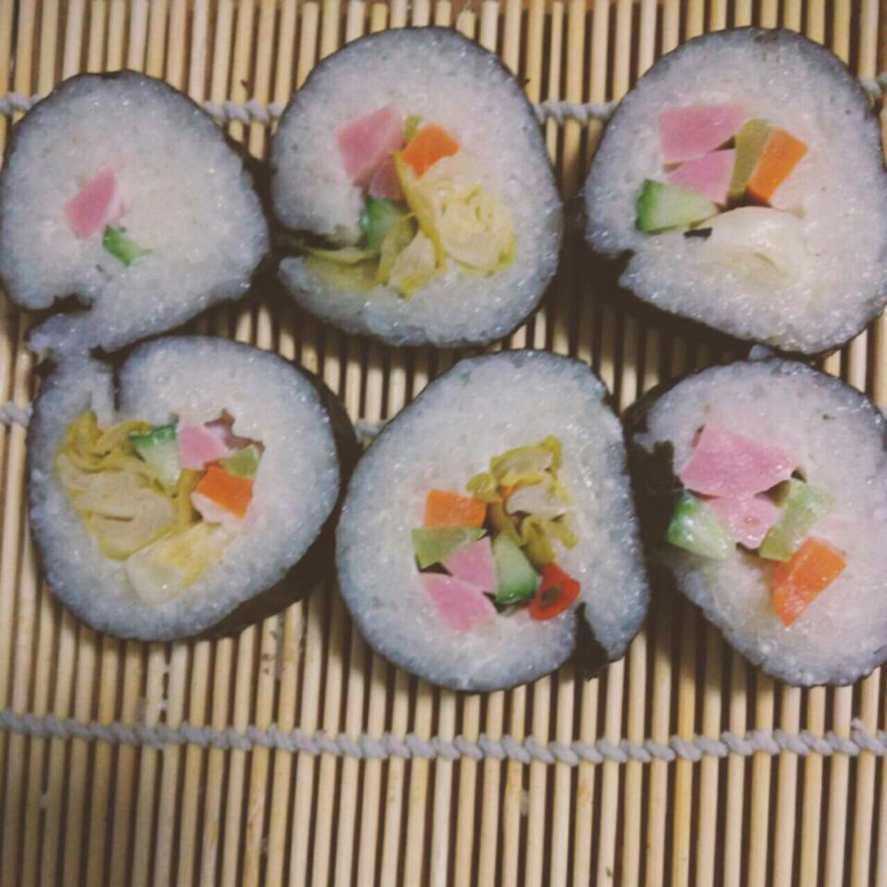 简单寿司/鸡蛋寿司/反转寿司/花样寿司/紫菜包饭