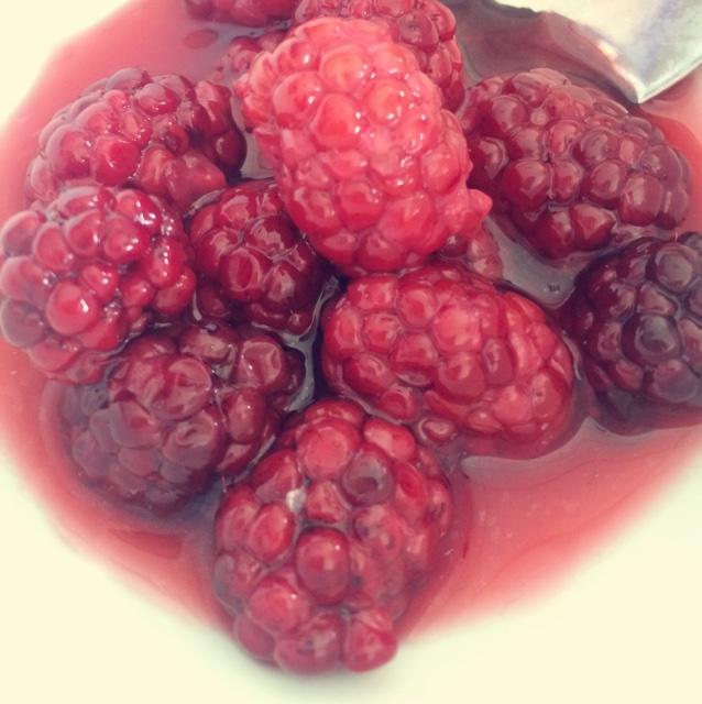 糖水树莓的做法
