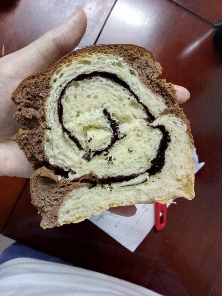一次成功的黑钻吐司｜蛋糕➕面包的神仙搭配
