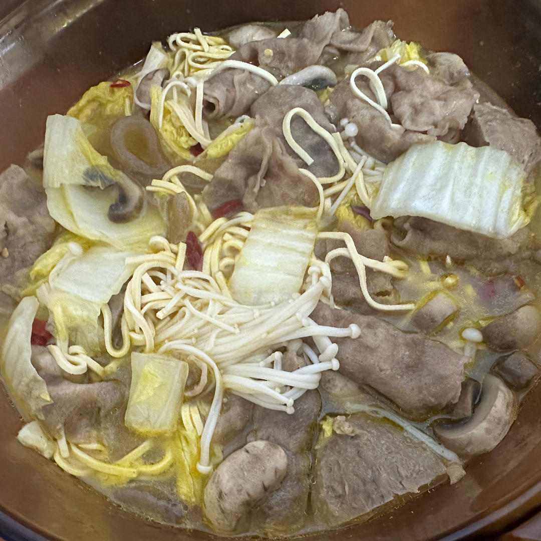 《忘不了餐厅》同款-五分钟做出酸汤肥牛