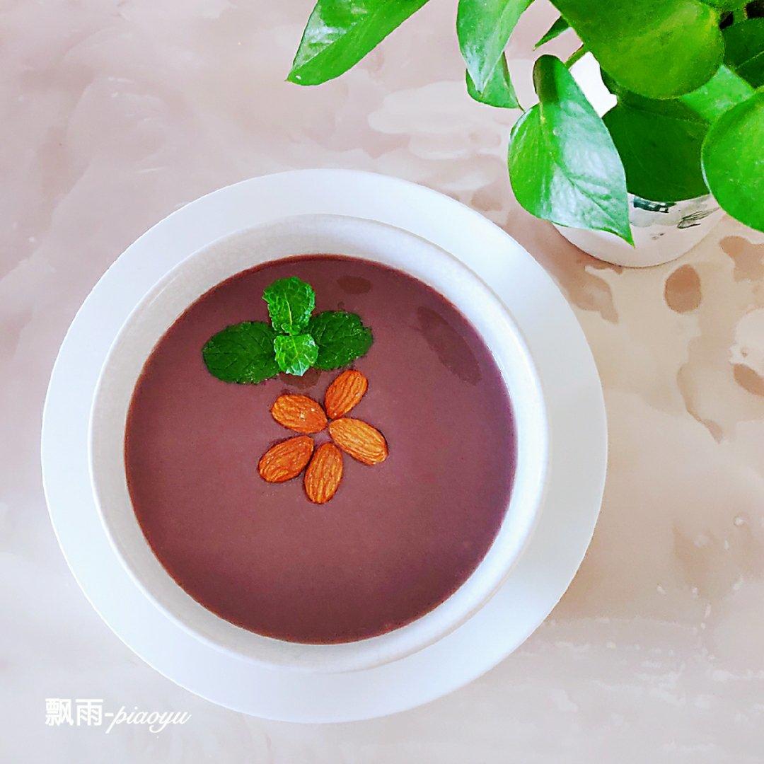 百合莲子燕麦黑米糊