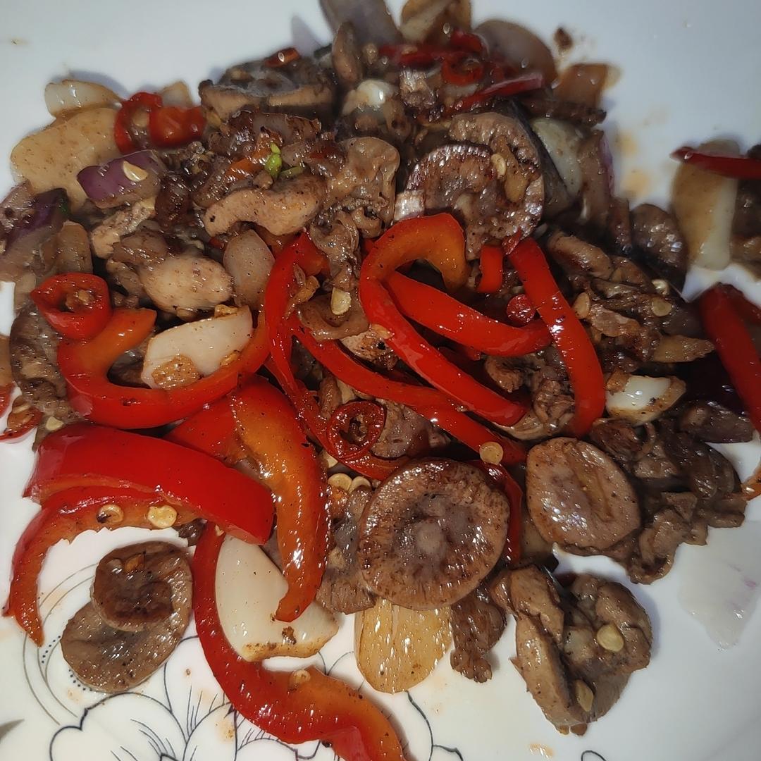 爆炒腰花