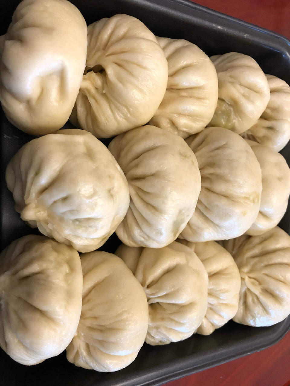 西葫芦鸡蛋包子