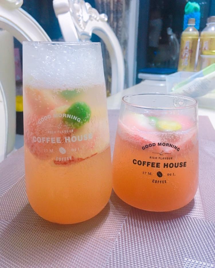【饮品】夏日桃子苏打🍑