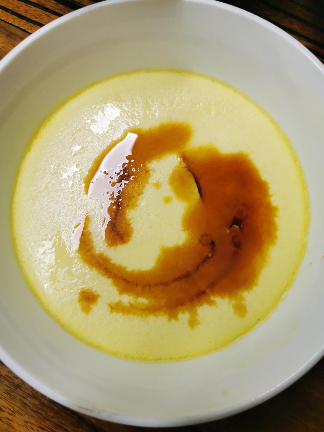 凝脂般的水蒸蛋