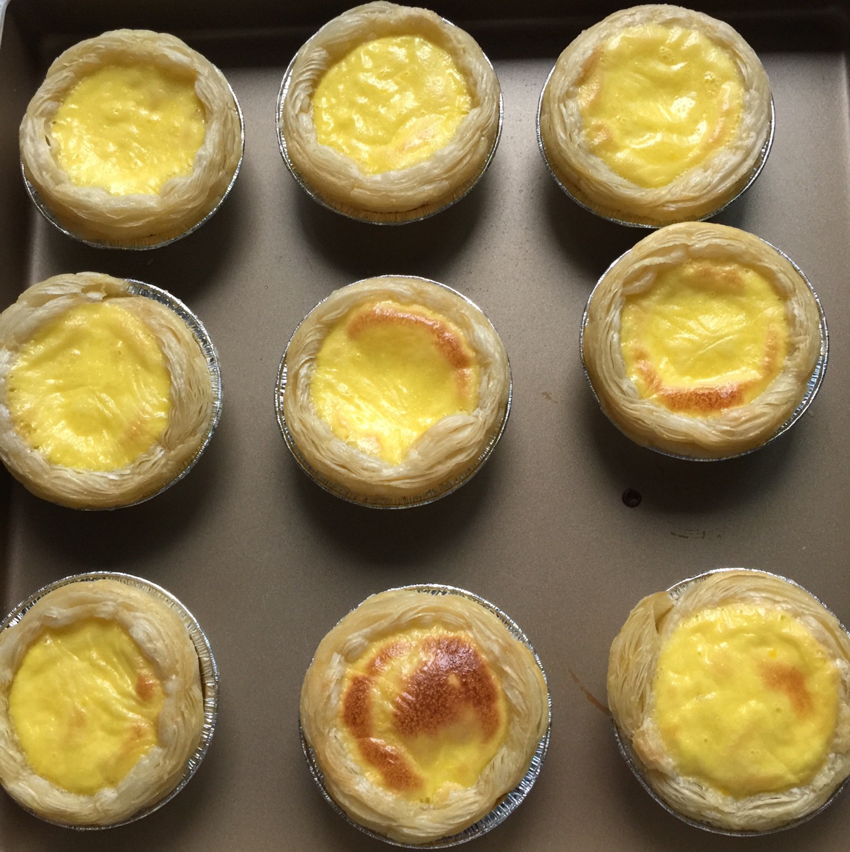 超完美味道超正的蛋挞配方，比KFC的还要嫩还要香~做过最好吃的蛋挞配方