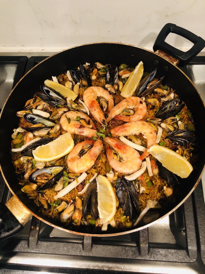【曼食慢语】Seafood Paella 西班牙海鲜饭