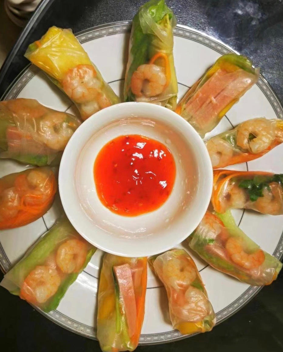 超爽口低卡多彩越南春卷|夏日享瘦