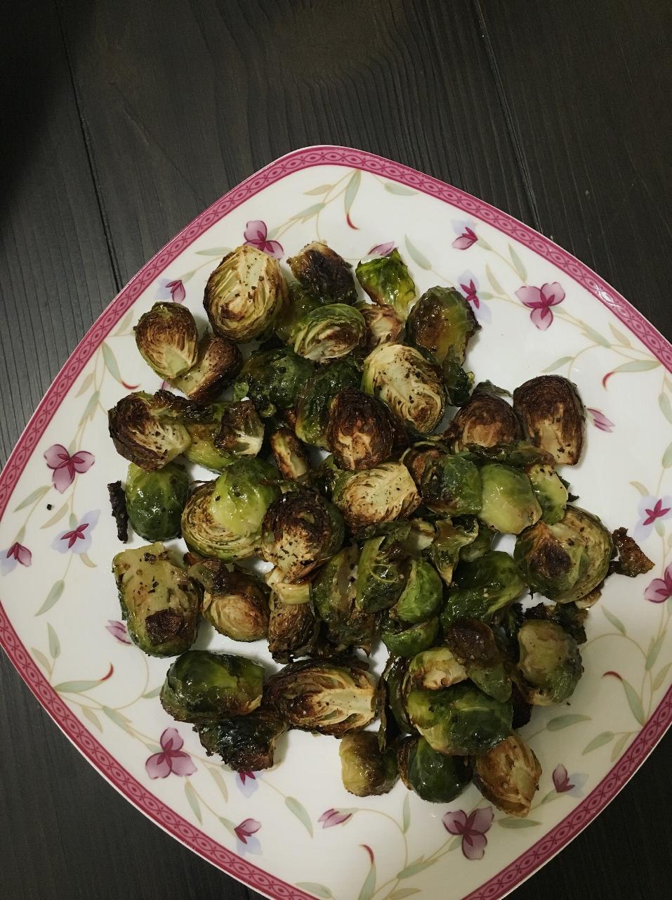 【素】风味烤孢子甘蓝（迷你包心菜）