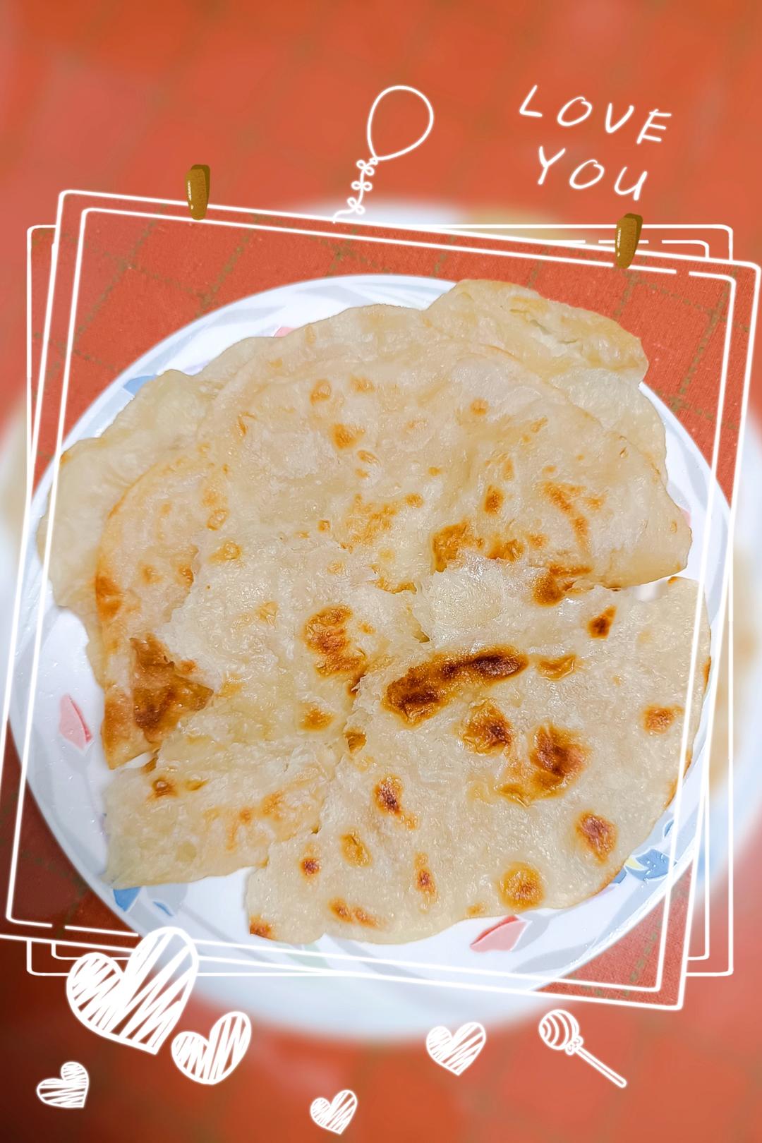 家常小油饼 柔软多层 凉了也不硬 附细节视频详解