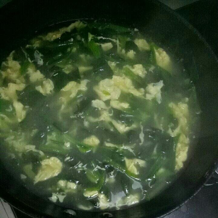 菠菜鸡蛋汤
