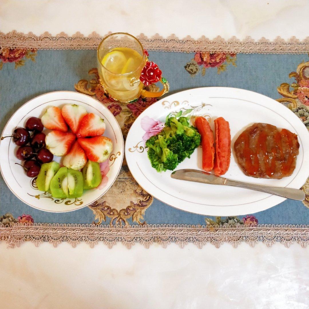 入味的水煮西兰花