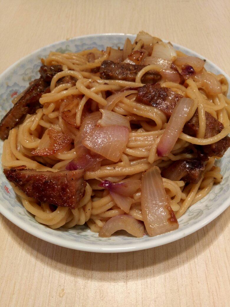 黑椒牛柳意面