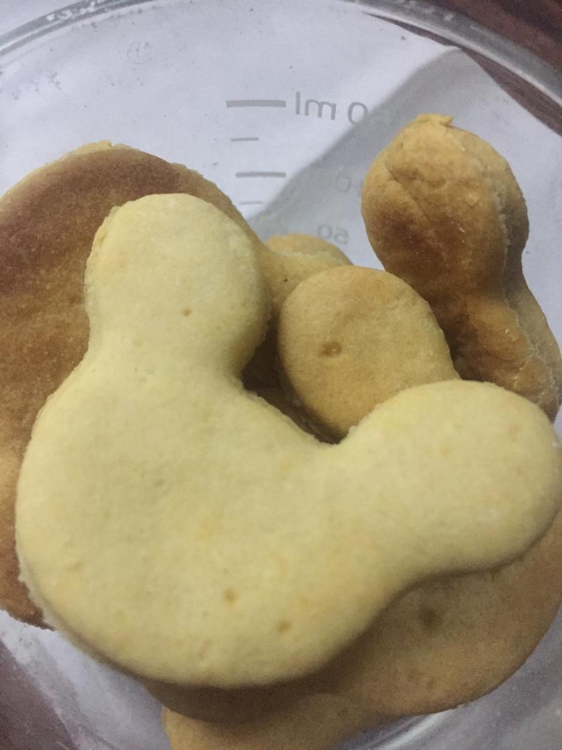 简易版儿童奶香小饼干（无黄油）