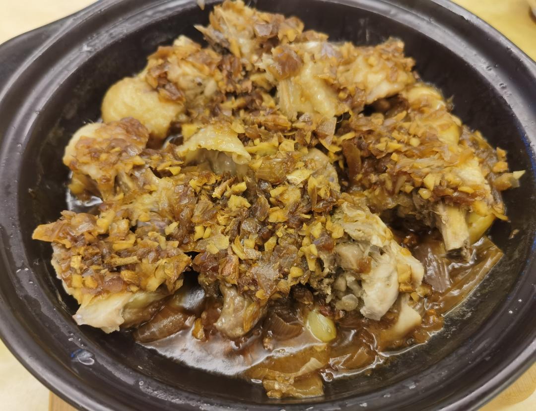 沙姜焗鸡，不加一滴水