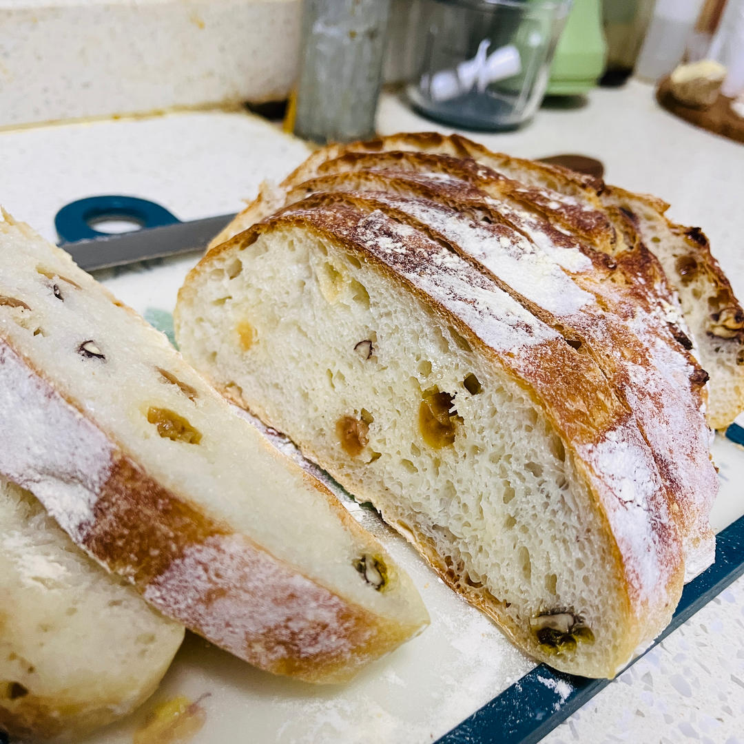 欧包的秘密（免揉/大孔洞/核桃/超简单）