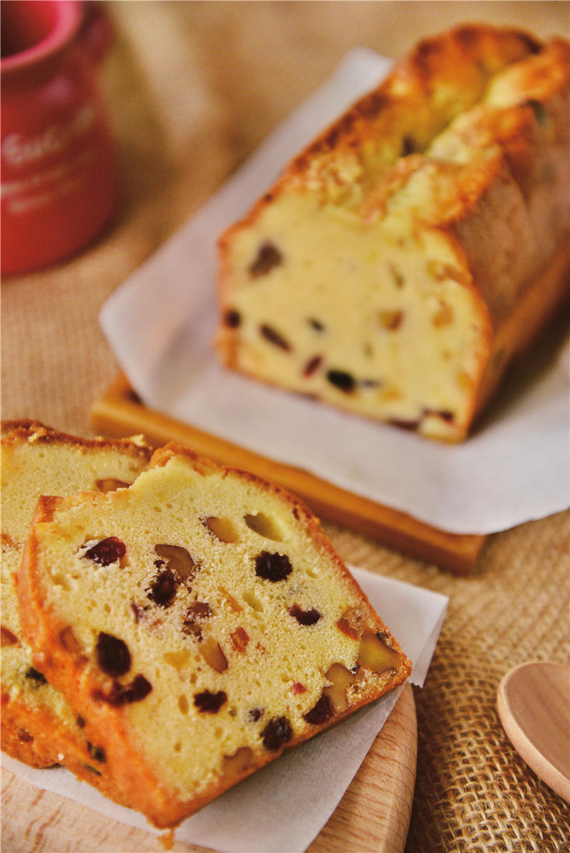 蕴藏醉意的干果磅蛋糕的做法