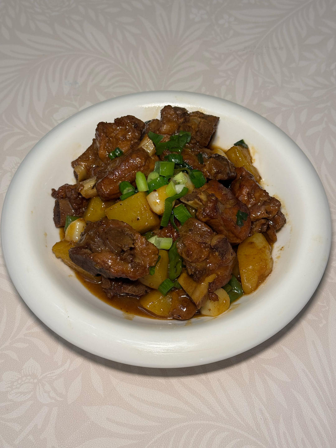 土豆烧排骨